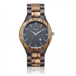 Houten horloges zwart sandaal houten heren cadeau Vintage 2019 modellen Custom Logo